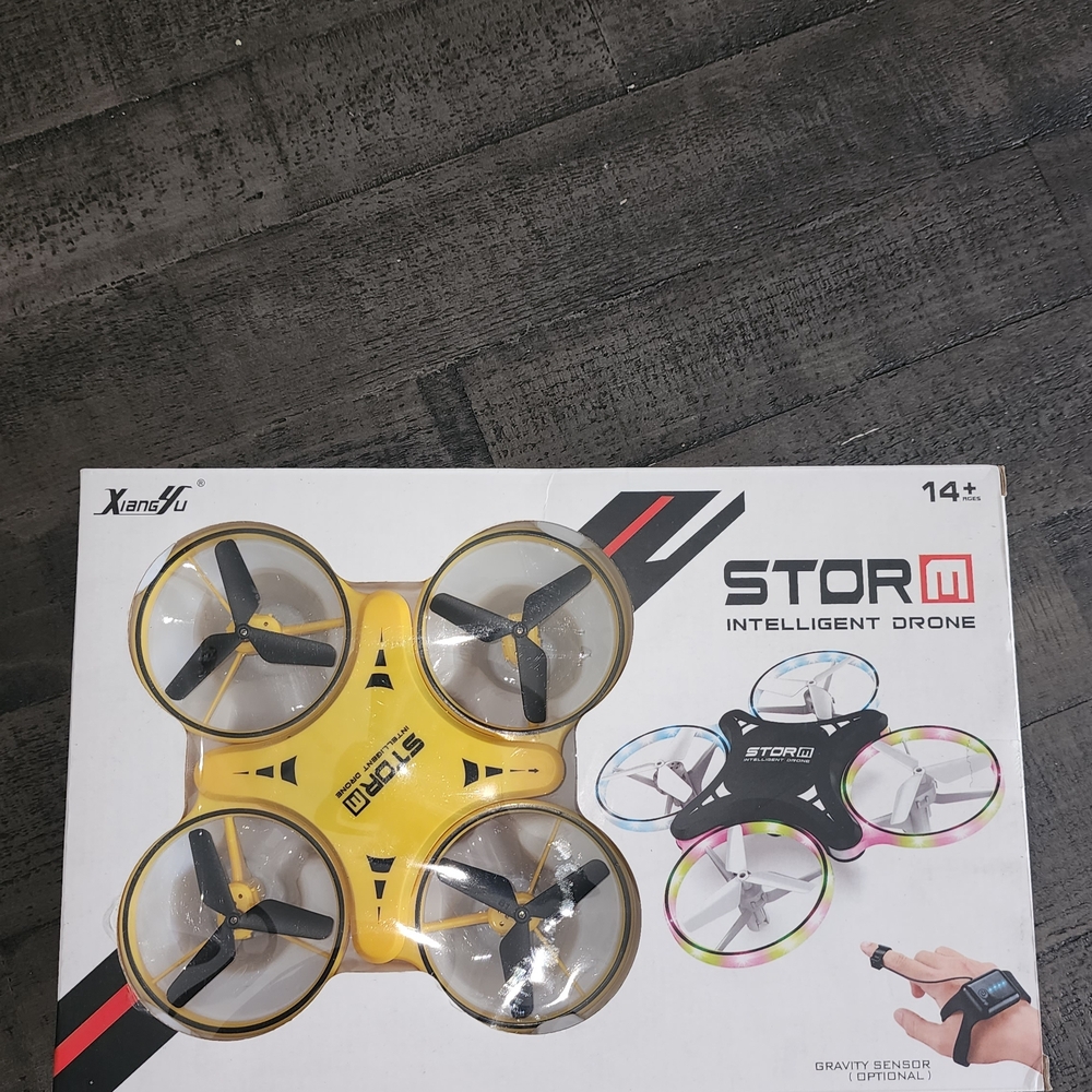 Yellow Intelligent Drone